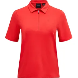 Peak Performance Polo Comfort Zip, rot
