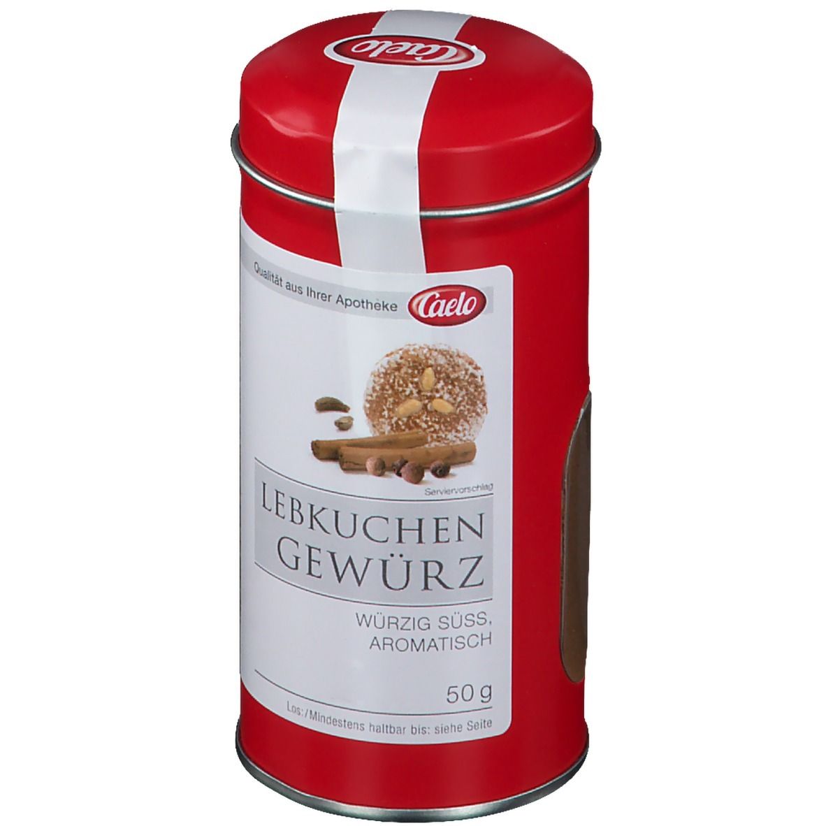 Lebkuchengewürz Caelo HV-Packung Blechdose 50 g Pulver