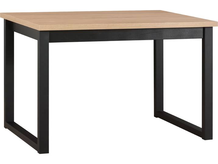 Quadratischer Esstisch Ikon 3 sonoma 80x80 cm, Laminat-Tischplatte mit ABS-Kante