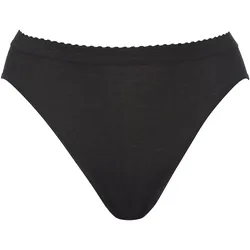 CALIDA Damen Minislip - Iconics, Brief, Baumwolle Schwarz / S (40/42)