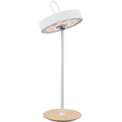 Näve LED-Akku-Tischleuchte "ELLI" weiß