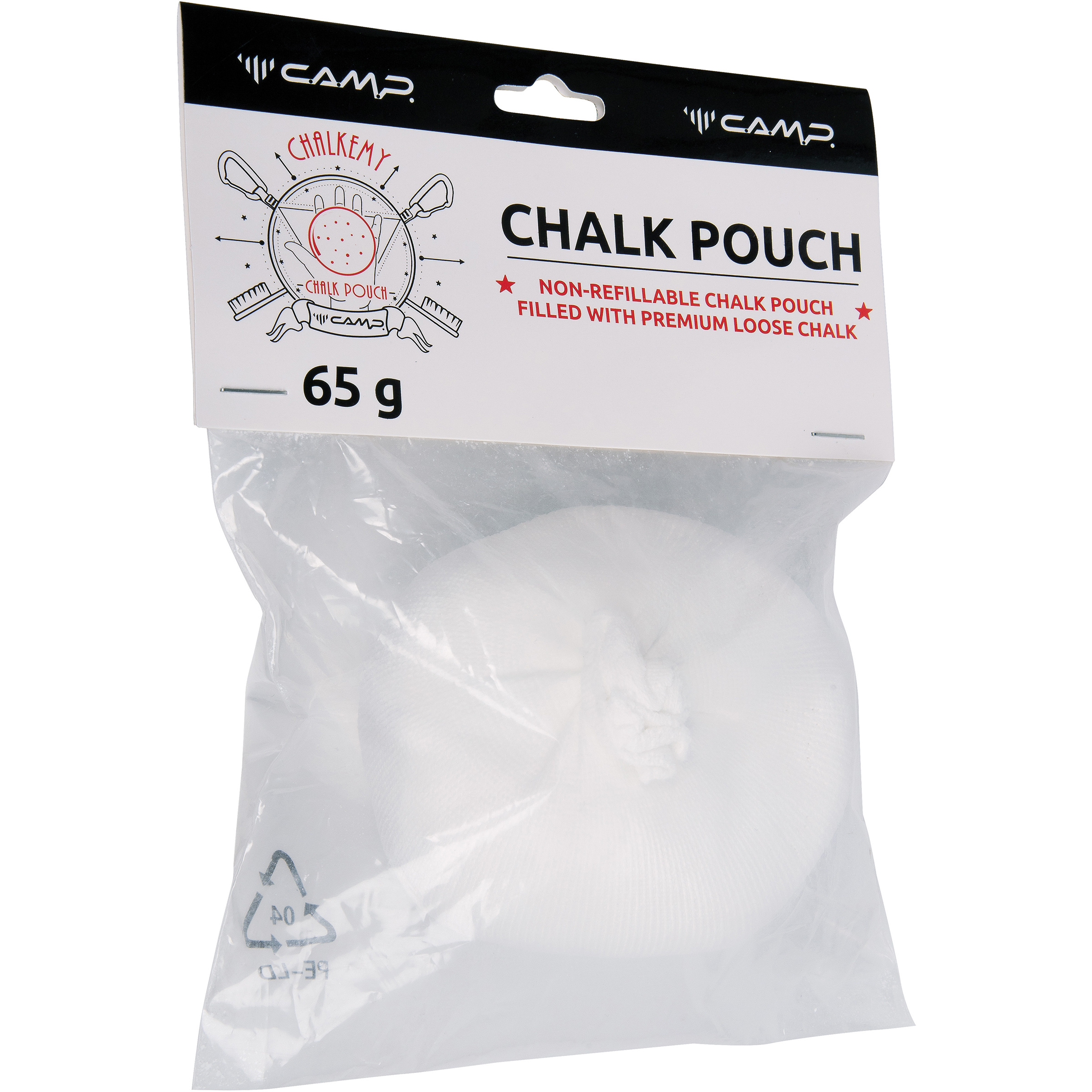 Camp Chalk Pouch Chalk weiss Größe 65g Sportklettern