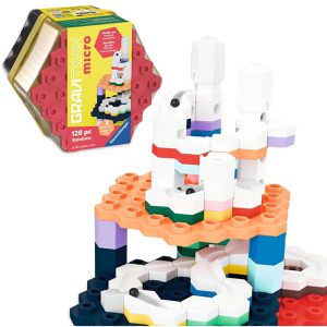 Ravensburger Murmelbahn GraviTrax micro - Rainbow, ab 8 Jahre, 10 Kugeln, 118 Bauteile