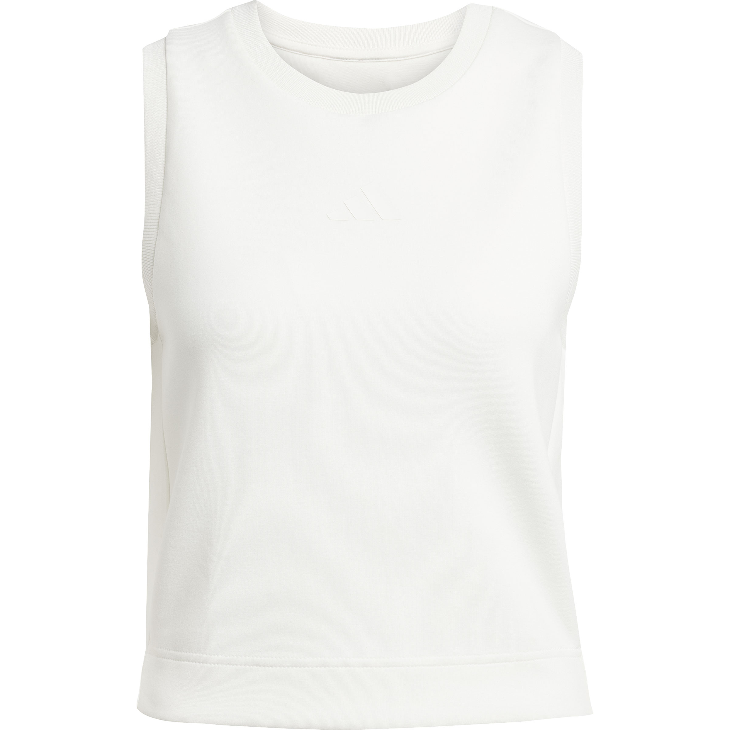 adidas Soft Lux Top Damen Tanktops weiss Größe L Training & Fitness | Yoga Hautfreundlich