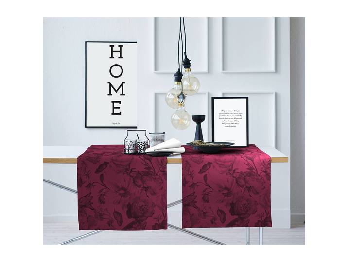 Chemin de table 5255 48 x 140cm Rouge/Rouge