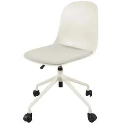Drehstuhl  Flöha , beige , Maße (cm): B: 50 H: 80 T: 55.0