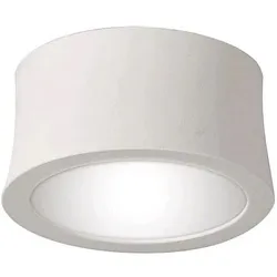 Fabas Luce, Deckenleuchte, weiss LEDDeckenaufbauleuchte 3000K 5W (630 lm)