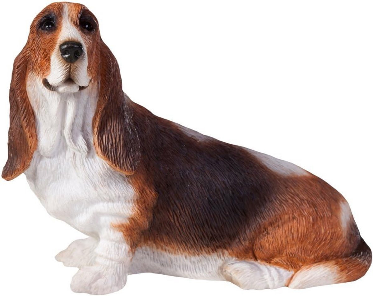 Basset Hound Beeld voor op tafel