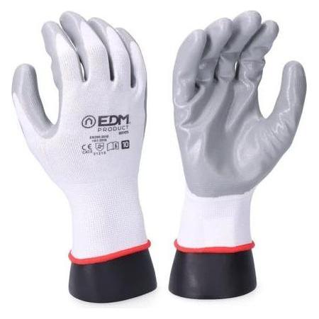 EDM Handschuh aus Polyester, beschichtet mit Nitril (10) (32685389)