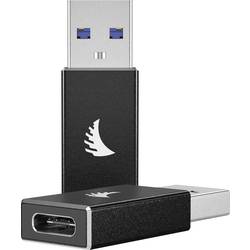 Angelbird USB 3.2 Gen 1 (USB 3.0) Adapter [1x USB 3.2 Gen 2 Stecker A​ (USB 3.1) - 1x USB-C® Buchse] USB-A-C 0 mm