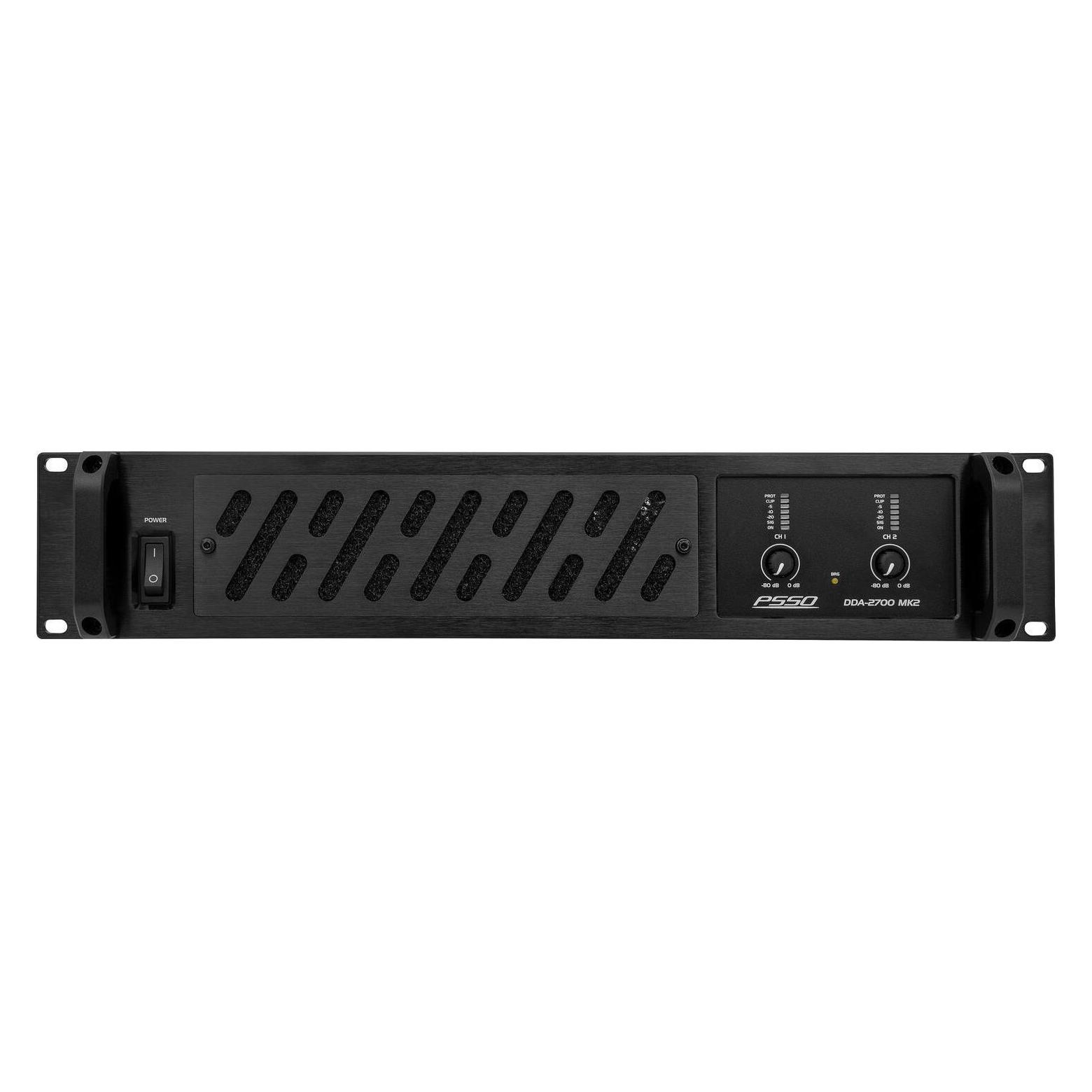 Psso DDA-2700 MK2 2-Kanal-Endstufe (10451688) (Endstufe, Verstärker) (10451688)