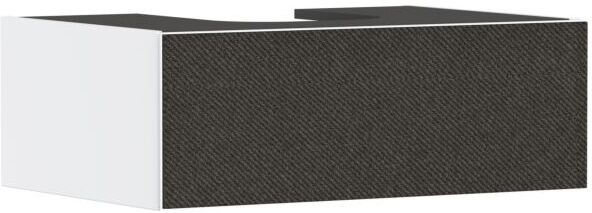 Hansgrohe Xevolos E Waschtischunterschrank 54310660 780x550x275mm, 1 Schublade, mattweiß, Textil dunkelgrau