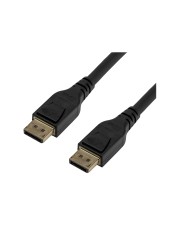 StarTech.com 3m 9.8ft DisplayPort 1.4 Cable VESA Certified 8K DP DisplayPort-Kabel M eingerastet bis M 3 m Unterstützung Schwarz (DP14MM3M)