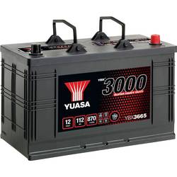 Yuasa Super Heavy Duty SMF Autobatterie 12 V 112 Ah Poltyp: T1 YBX3665