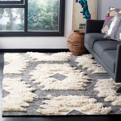 SAFAVIEH Hand-knotted Kenya Miley Southwestern Tribal Wool Rug