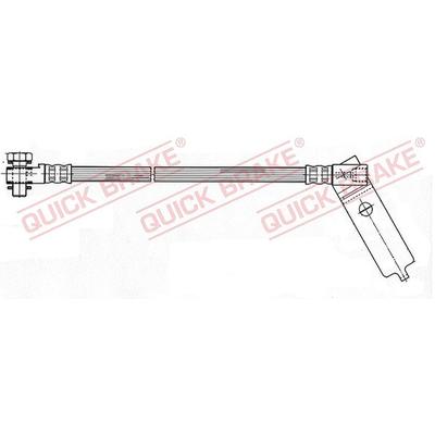 Quick Brake Bremsschlauch [Hersteller-Nr. 59.978X] für Ford