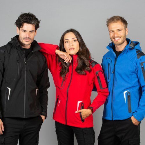Giubbotto Donna Artic Lady Softshell Impermeabile Personalizzate o neutre JRC