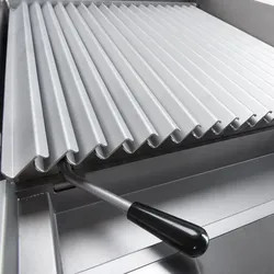 S-Grillrost für Fisch und Meeresfrüchte, passend für Stalgast Lavasteingrill 700 ND, 400 mm Breite