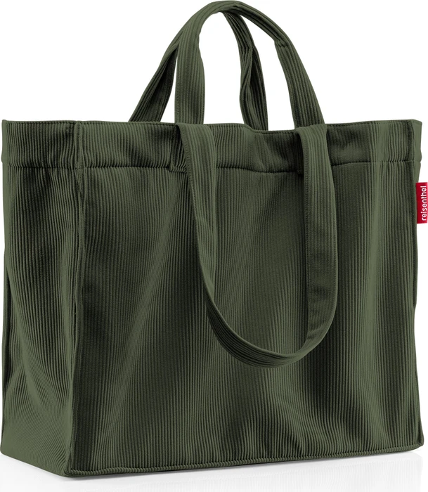 reisenthel Umhängetasche Softshopper cord Polyester dark matcha GR5057