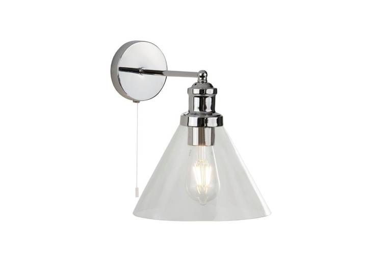 Wandlamp Pyramid chroom Searchlight - 1277CC