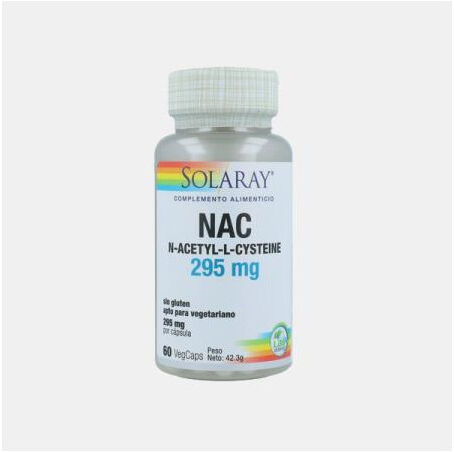 SOLARAY NAC 295mg 60 CAPSULAS