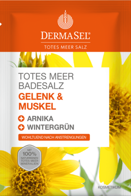 MCM KLOSTERFRAU Vertr. GmbH DERMASEL Totes Meer Badesalz Gelenk & Muskel 80 g 13570377