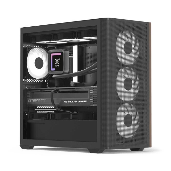 AeroCool PC Gehäuse D301A Mini-Tower Schwarz ACCS-MA03043.11