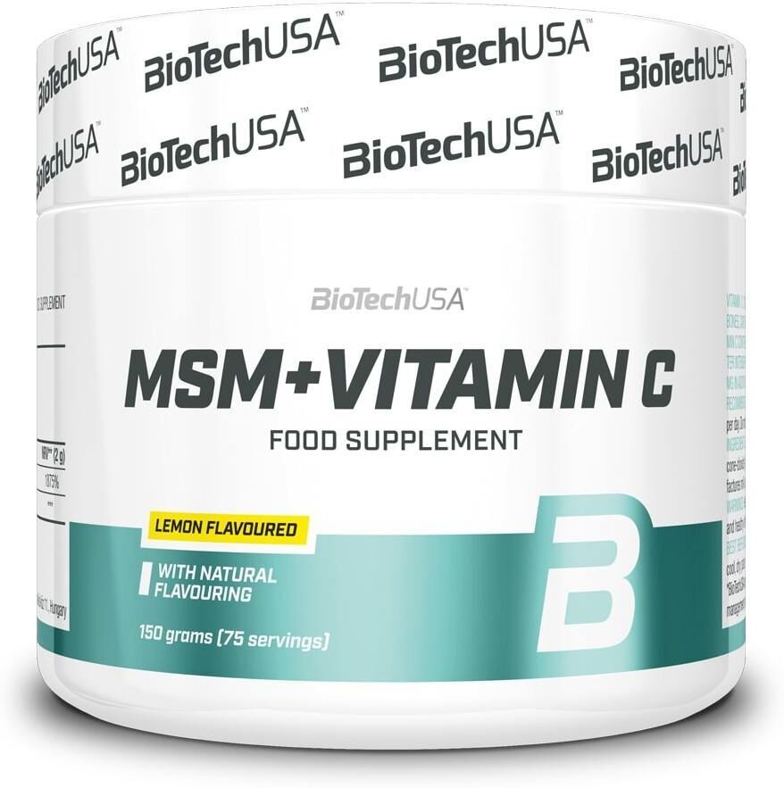 BiotechUSA MSM + Vitamin C lemon 150 gr