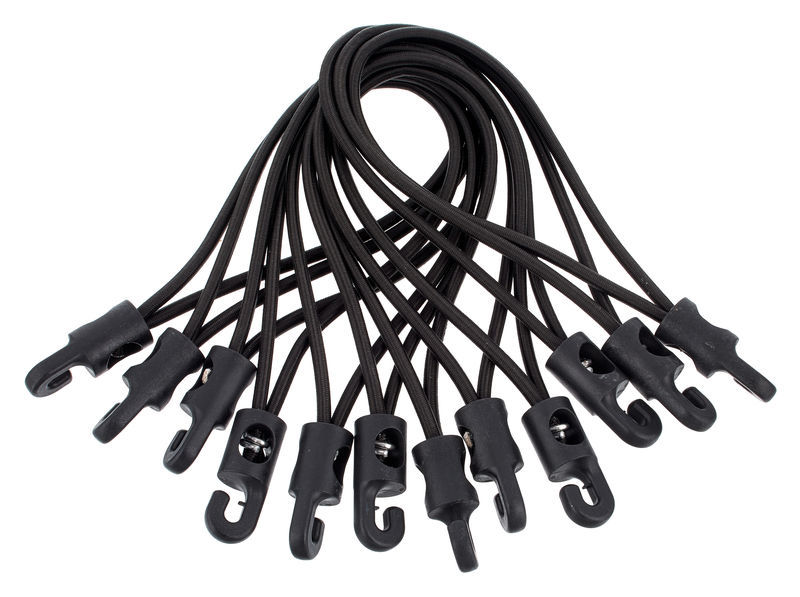 Stairville Spannfix XL Ã˜ 6mm black 12 pcs