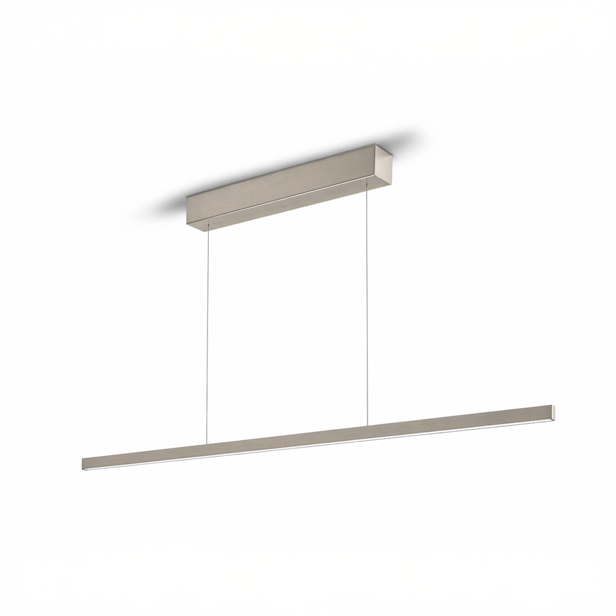GKS Knapstein LED-Pendelleuchte MELINDA 132cm Nickel matt 51.536.05 4250035839021