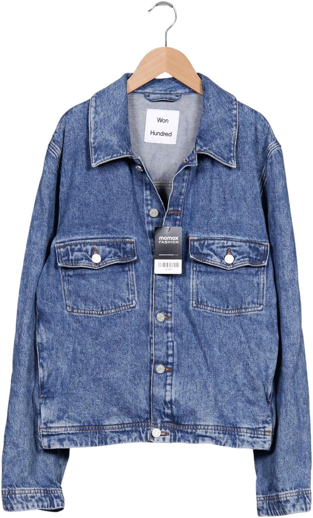 Won Hundred Herren Jacke, Blau, Gr. EU 50, Baumwolle - Second Hand