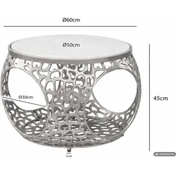 Wohnling, Couchtisch + Beistelltisch, 60cm (60 x 45 cm)