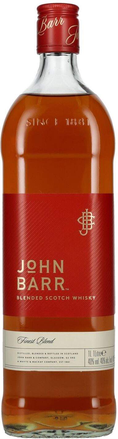 John Barr Reserve Blended Scotch Whisky 40% Vol. 1l