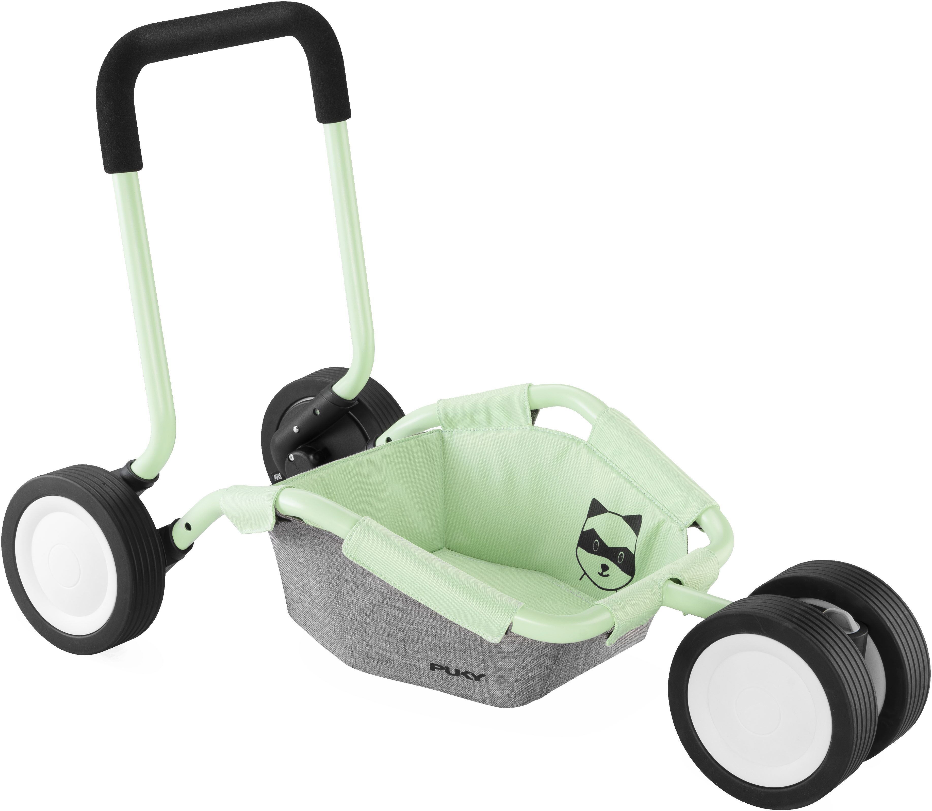 Kinderfahrzeug Lauflernhilfe PUKY "WUTSCH TRAILY BUNDLE", grün (pastel grün), Lauflernhilfen, KinderB:42cm T:73cm, Stahl, ab 18 Monaten, Baby, B:42cm T:73cm