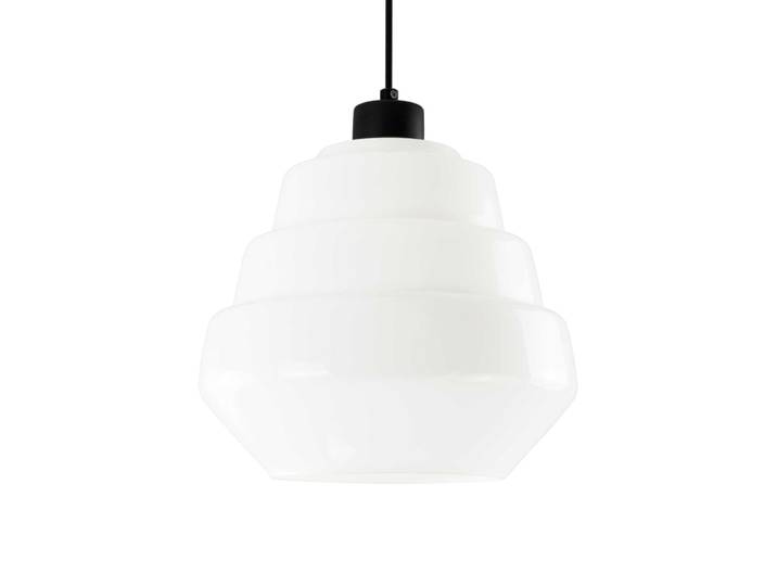 Suspension en verre - équipement coupelle métal