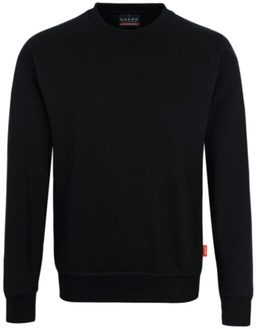 Hakro Sweatshirt Unisex Performance, noir, taille unisexe : 2XL (475-005/2XL)