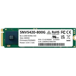 Synology SNV5420-800G (800 GB, M.2, M.2 2280), SSD