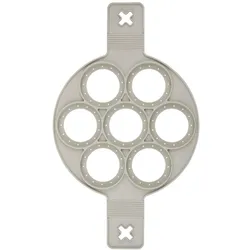 alpina Pfannkuchenform 38.5x22cm, Backform, Grau