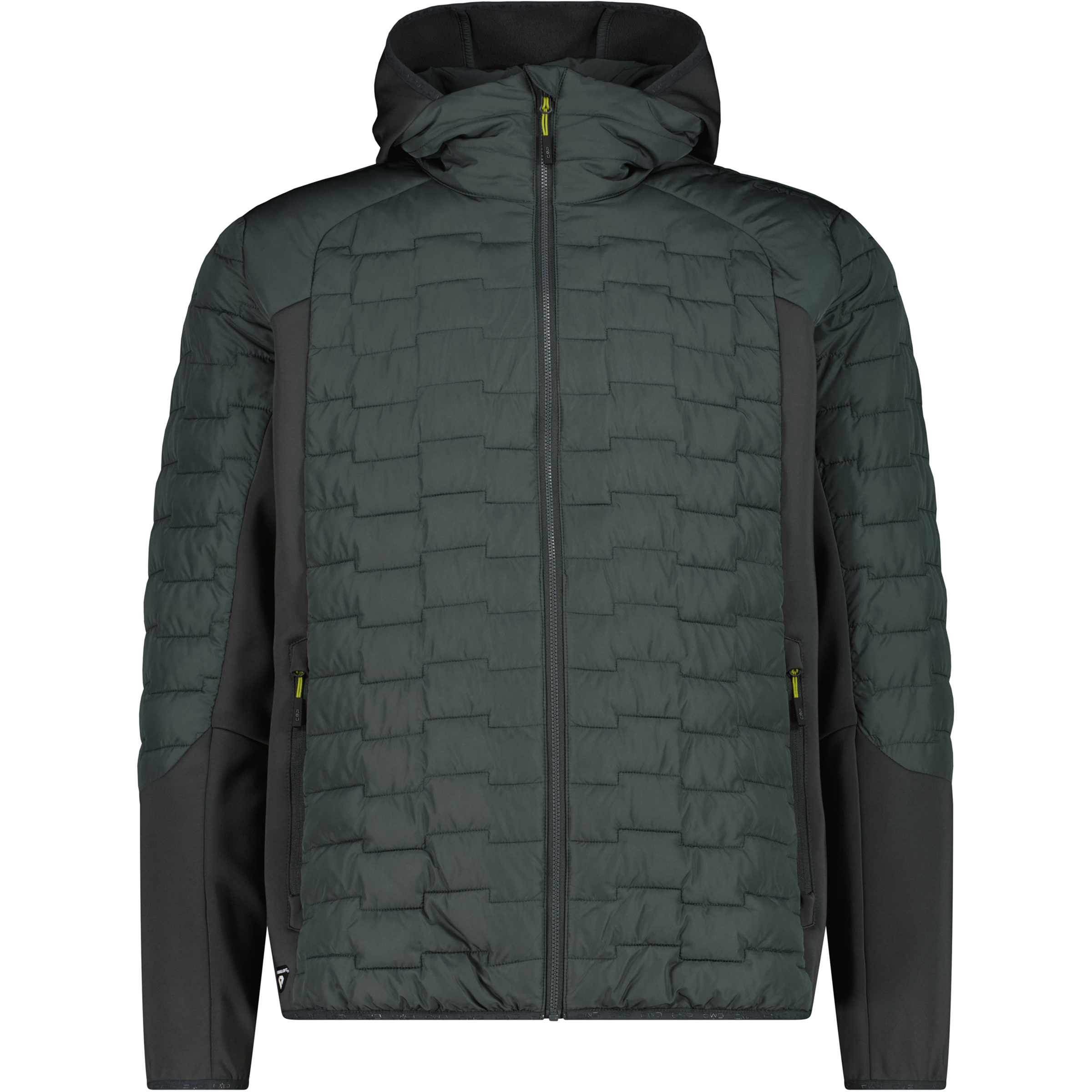 CMP Hybrid Herren Kunstfaserjacke gruen Größe M Trekking Wasserabweisend Wasserabweisend