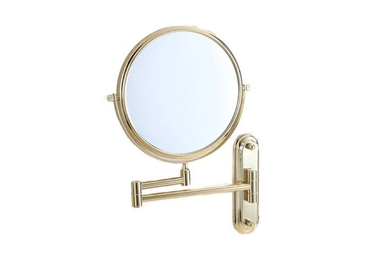 Miroir de beauté évolutif, miroir de salle de bain, maquillage, salle de bain, mural perforé, accessoires dorés