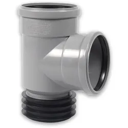 Steck-Abzweig für HT und KG Rohr, Airfit, DN 110x110