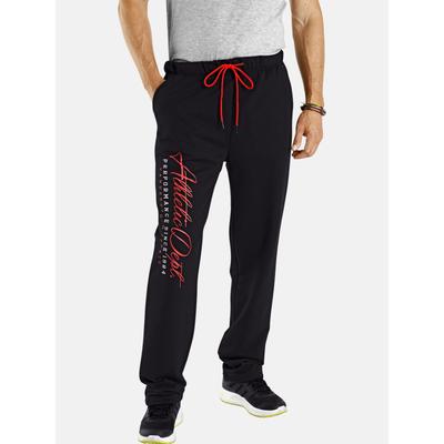 Jogginghose JAN VANDERSTORM "Jogginghose BJAN", Herren, Gr. XXXL, schwarz, Obermaterial: 100% Baumwolle CO., comfort fit lang, Hosen Jogginghose
