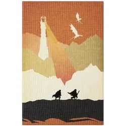 Moleskine, Heft + Block, Der Herr der Ringe Notizbuch Frodo Sam limitierte Ausgabe, L/A5, liniert, fester Einband (A5, Liniert, Harter Einband)