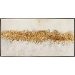Gemälde GOLDENER HORIZONT (BHT 143x73x4,50 cm) - bunt - BHT 143x73x4,50 cm