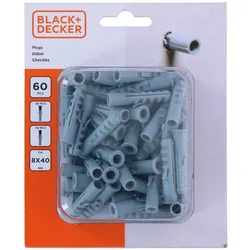 Black & Decker, Dübel, Dübel 8x40mm (60 Stk.)
