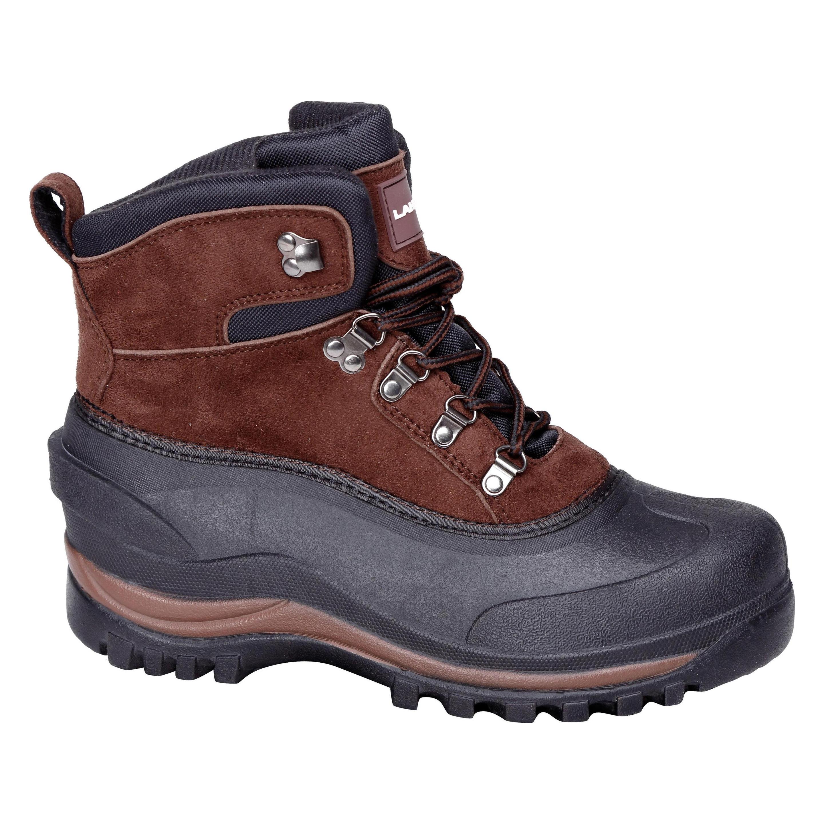 Lahti Pro Snow boots, synthetic suede brown, "45", lahti (45) (21035148)