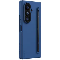 Nillkin Flex Pure Fold Stift Slot Abdeckung für Samsung Galaxy Z Fold 8 Ultra Blau (Samsung Galaxy Z Fold8 Ultra), Smartphone Hülle, Blau