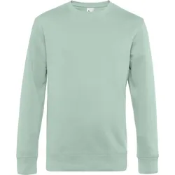 B&C Herren Sweater KING Crew Neck Sweatshirt WU01K aqua green XL