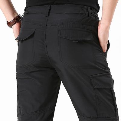 LightInthebox Men's Cargo Pants Cargo Trousers Combat Trousers Pocket Plain Comfort Soft Daily Outdoor Going out Fashion Casual Black Army Green