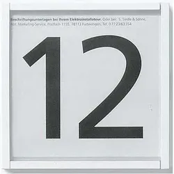 Siedle, Zubehör Gebäudesicherheit, Info-Modul